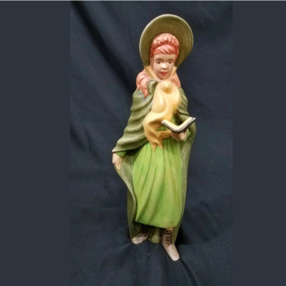 Christmas Caroler Ceramic Female